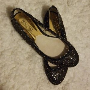 Michael Kors Gabriella Patent Leather Flats